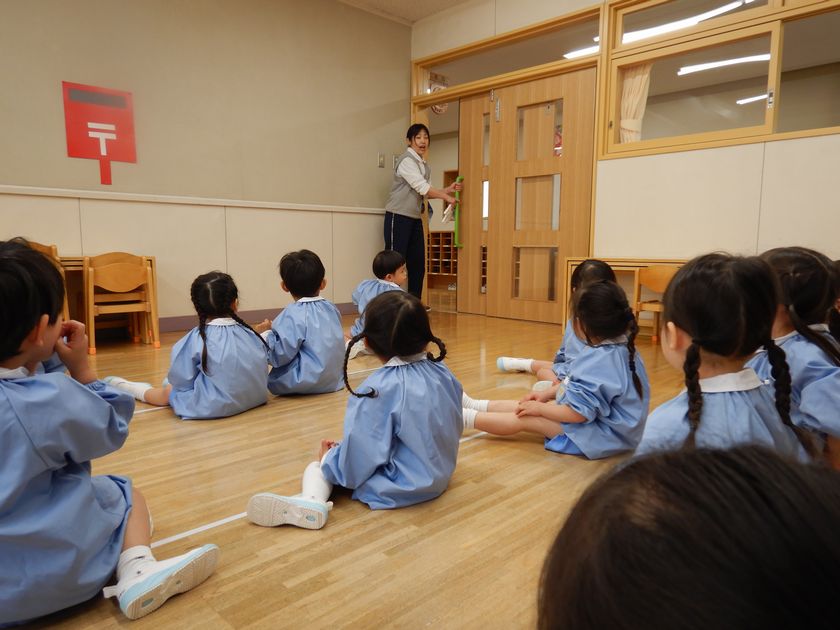 ドアに手を挟まないでね