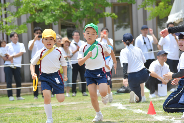 運動会リレー