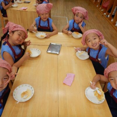 ホットケーキクッキング