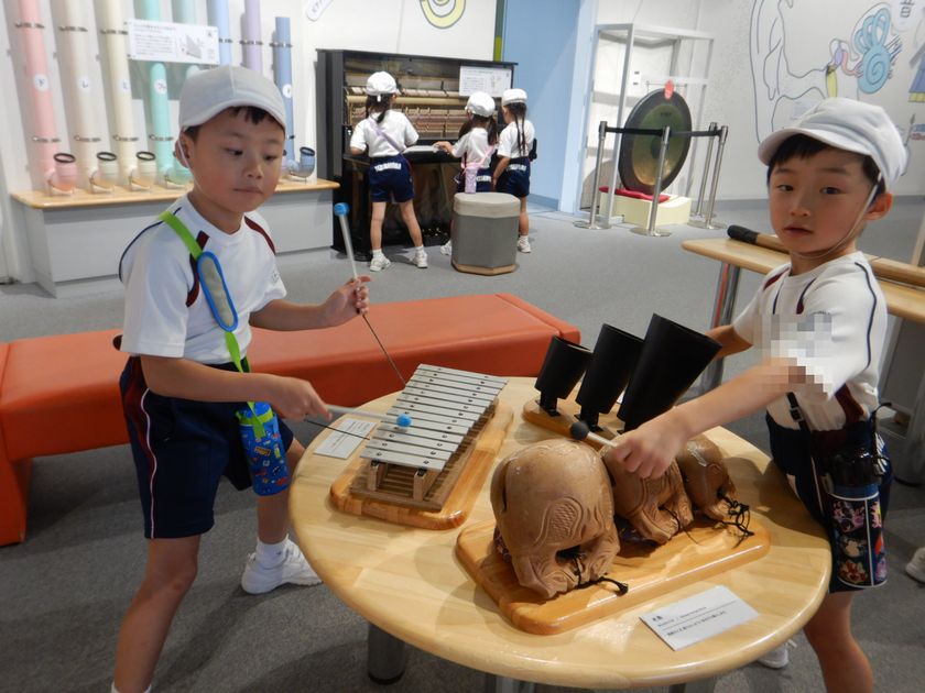 科学の不思議に触れた子ども達