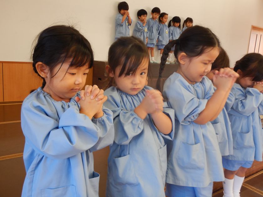 お稽古を頑張っている子ども達