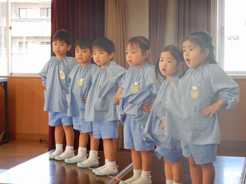 お稽古を頑張っている子ども達