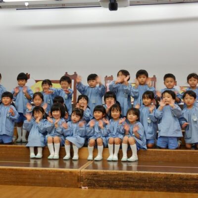 生活発表会の練習