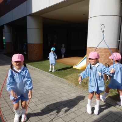 縄跳び遊び