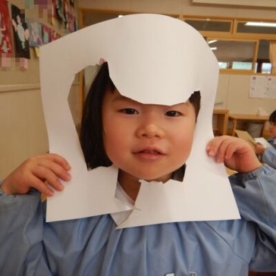 はさみを使った制作