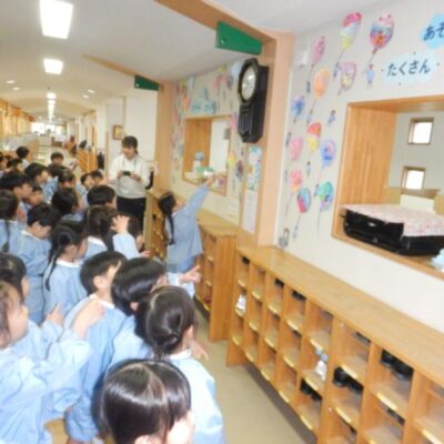 年長組へのプレゼント