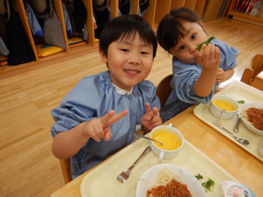 スナップエンドウ食べたよ