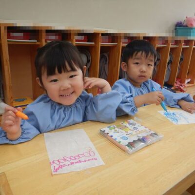 こいのぼり制作