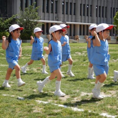 運動会の練習