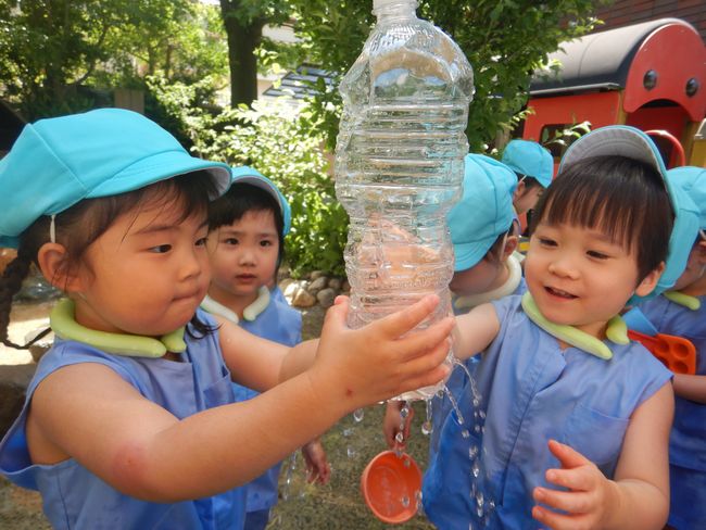 水あそび
